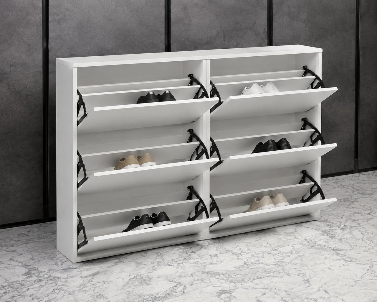Console and shoe organizer ( 3 levels 2 parts )