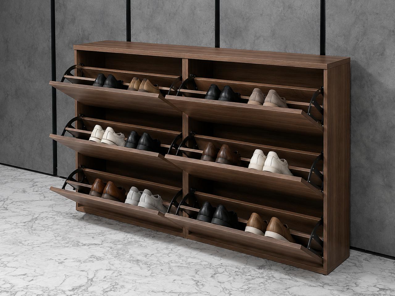 Console and shoe organizer ( 3 levels 2 parts )