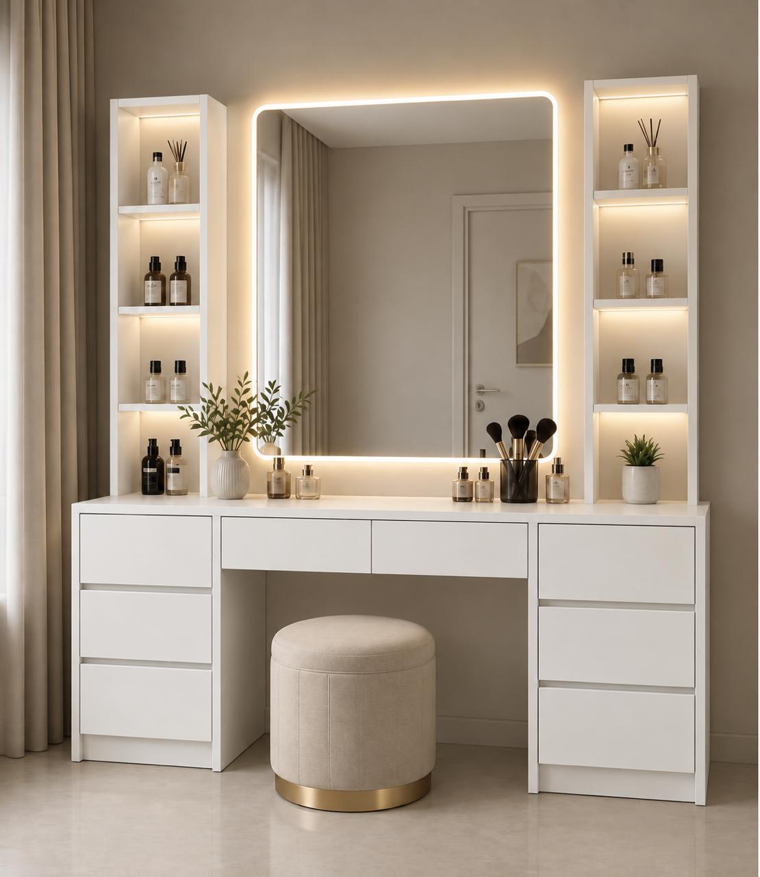 Vanity 8 Drawers
