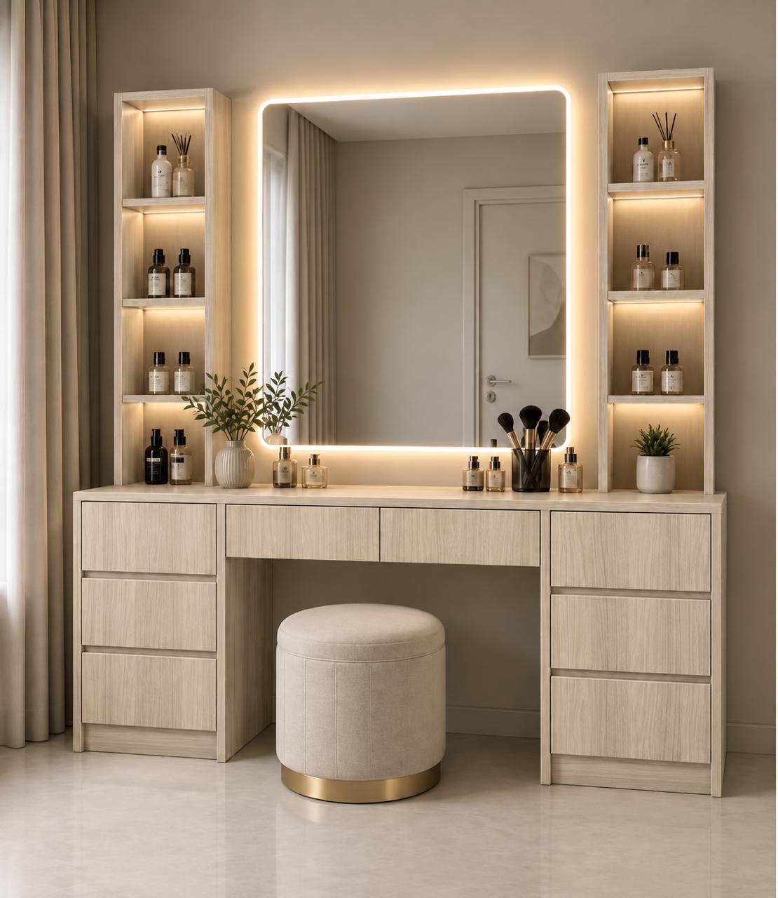 Vanity 8 Drawers
