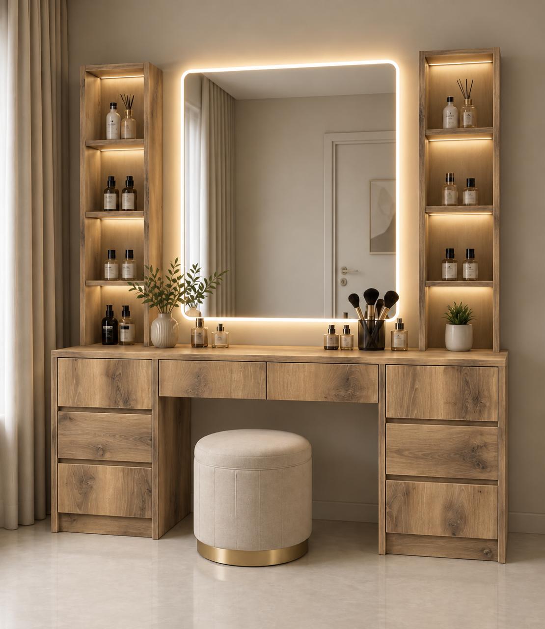 Vanity 8 Drawers