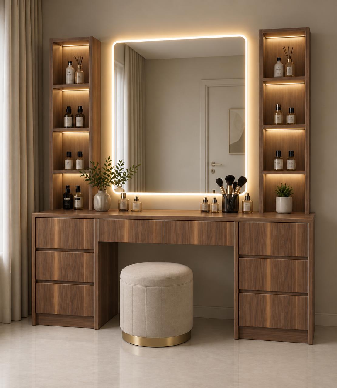 Vanity 8 Drawers