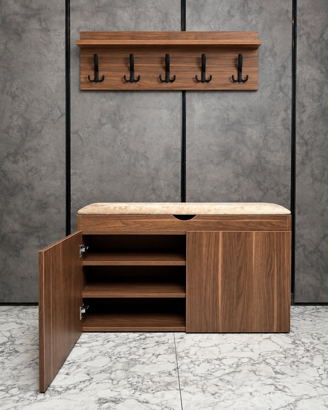 Cabinet bench + Hanger