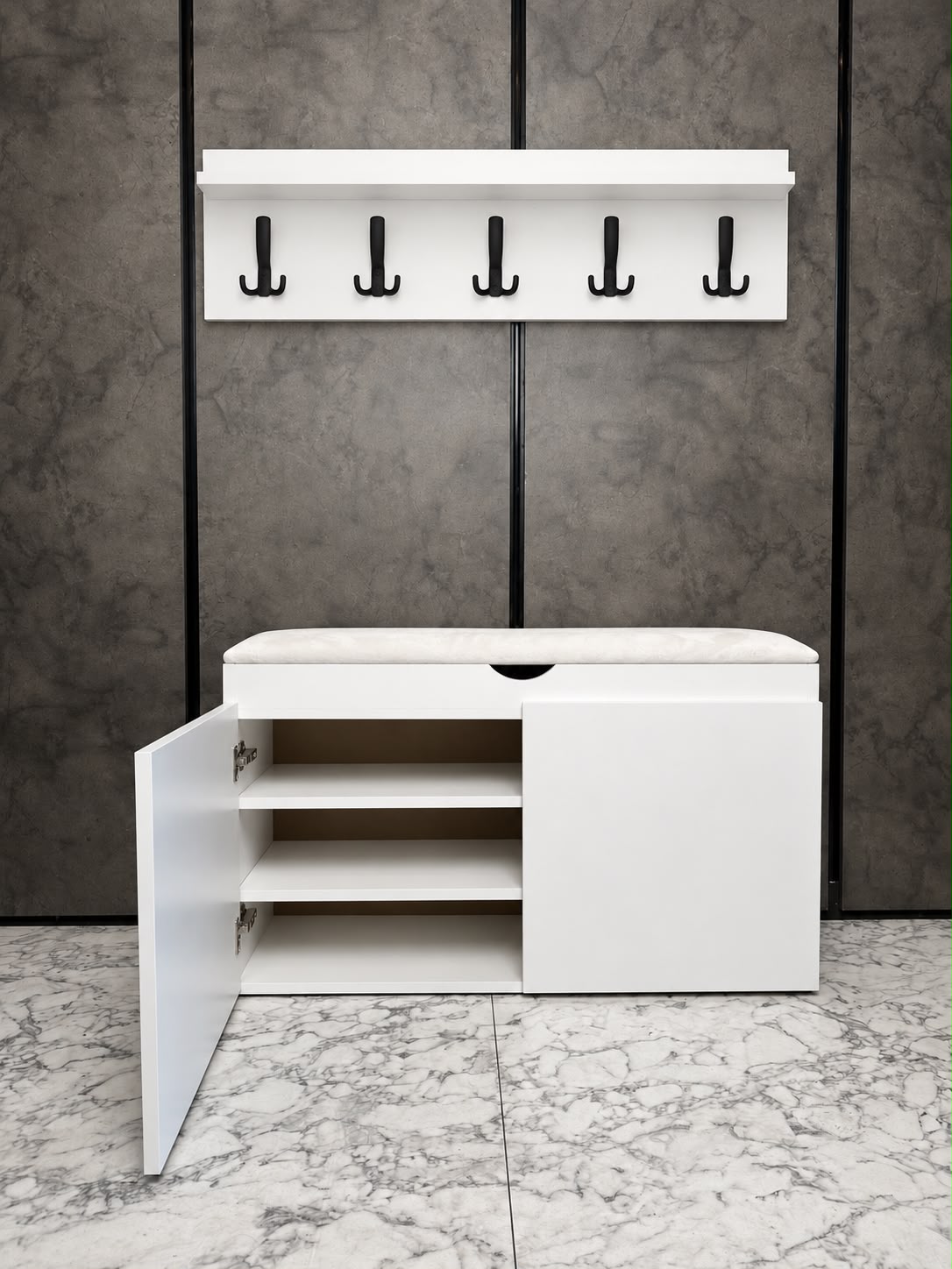 Cabinet bench + Hanger