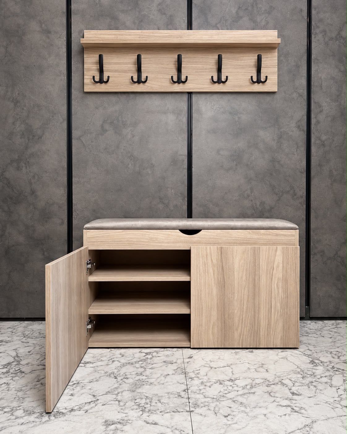 Cabinet bench + Hanger