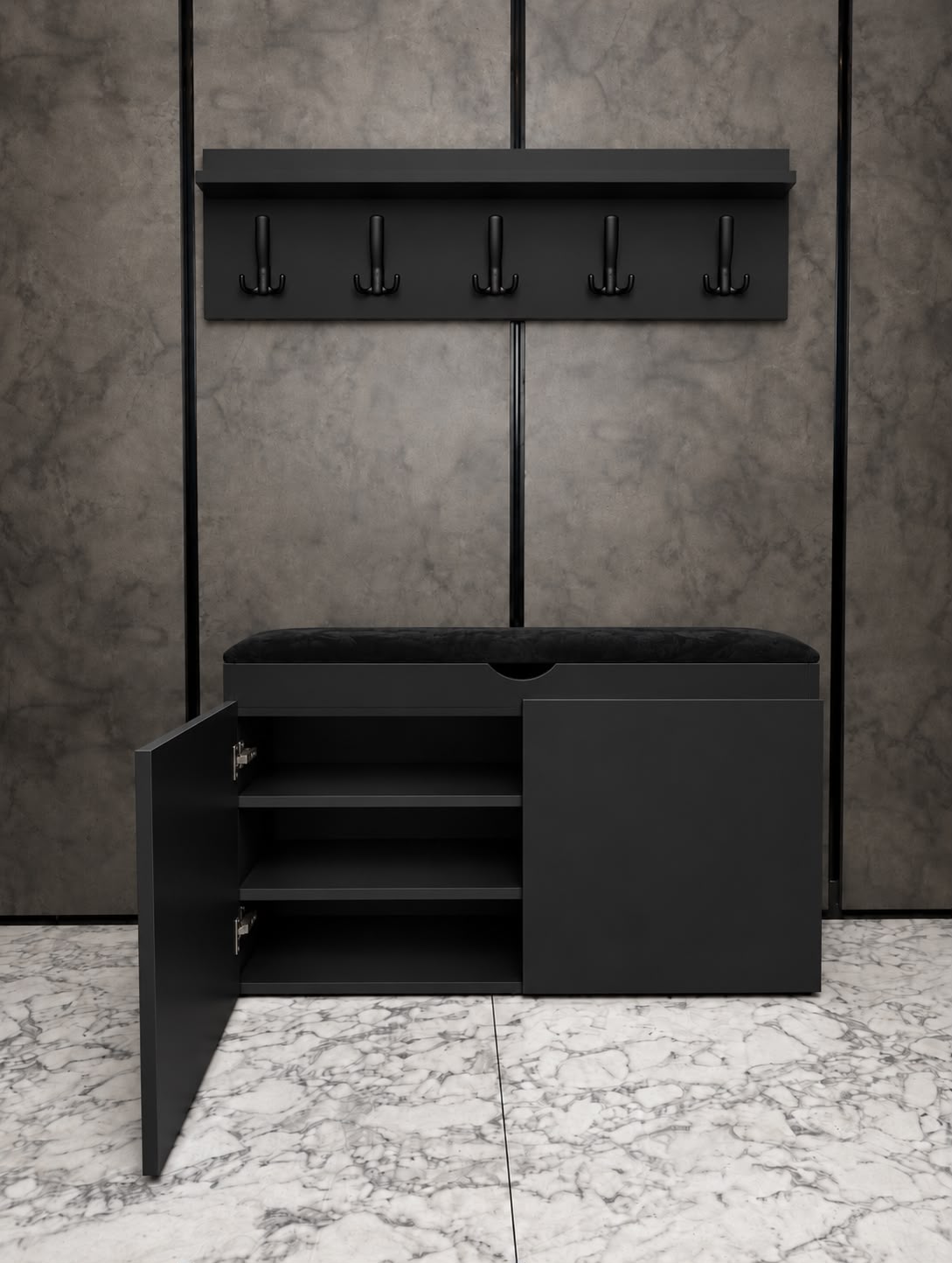Cabinet bench + Hanger